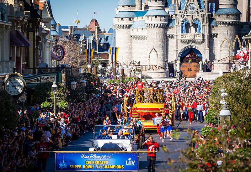 Actualización de Magic Kingdom Super Bowl Parade & Crowds, TRON