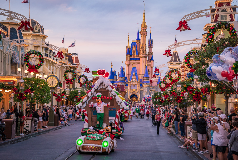 Desfile de Navidad de Magic Kingdom agregado a Genie + Turismol
